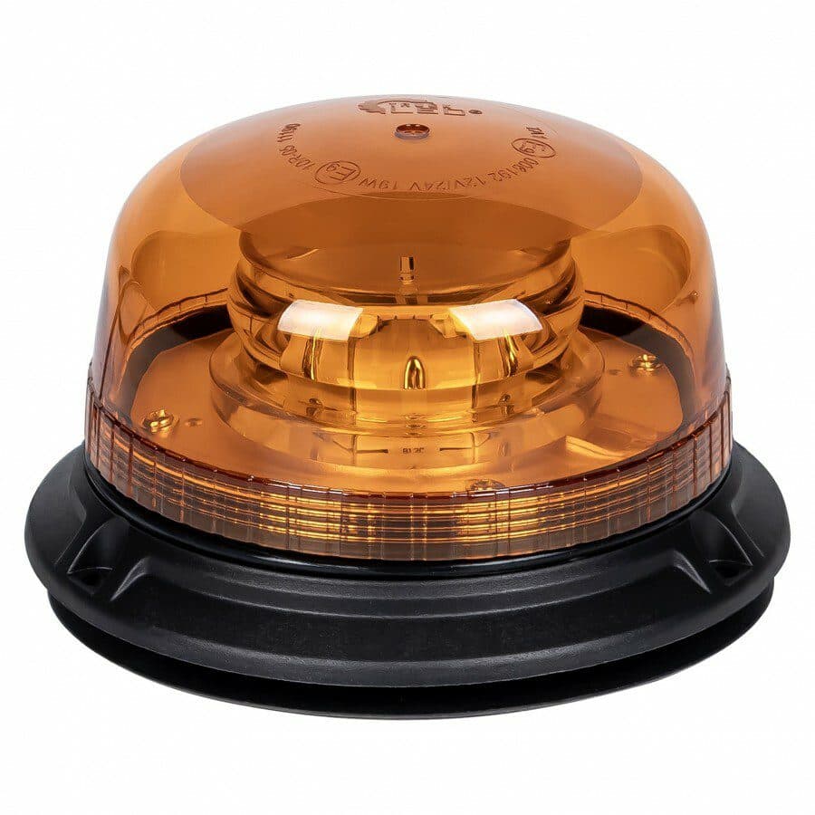 PROFI LED maják 12-24V 36LED, oranžový magnet ECE R65