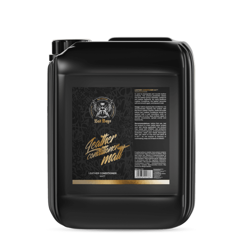Bad Boys Leather Conditioner Matt - Vyživení kůže (5 l)