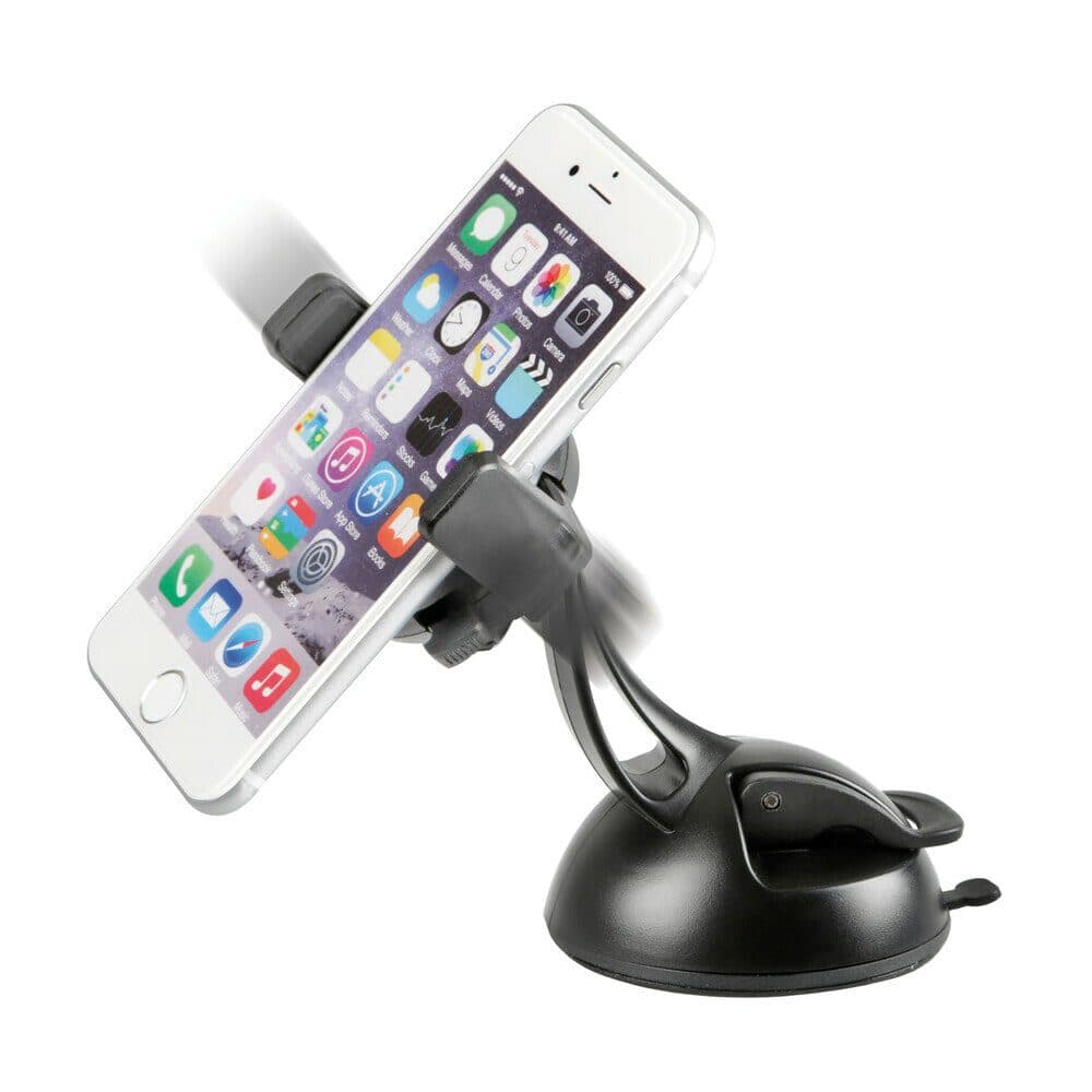Lampa L72531 Držák mobilního telefonu ATMOS FIN na přísavku s automatickým sevřením telefonu