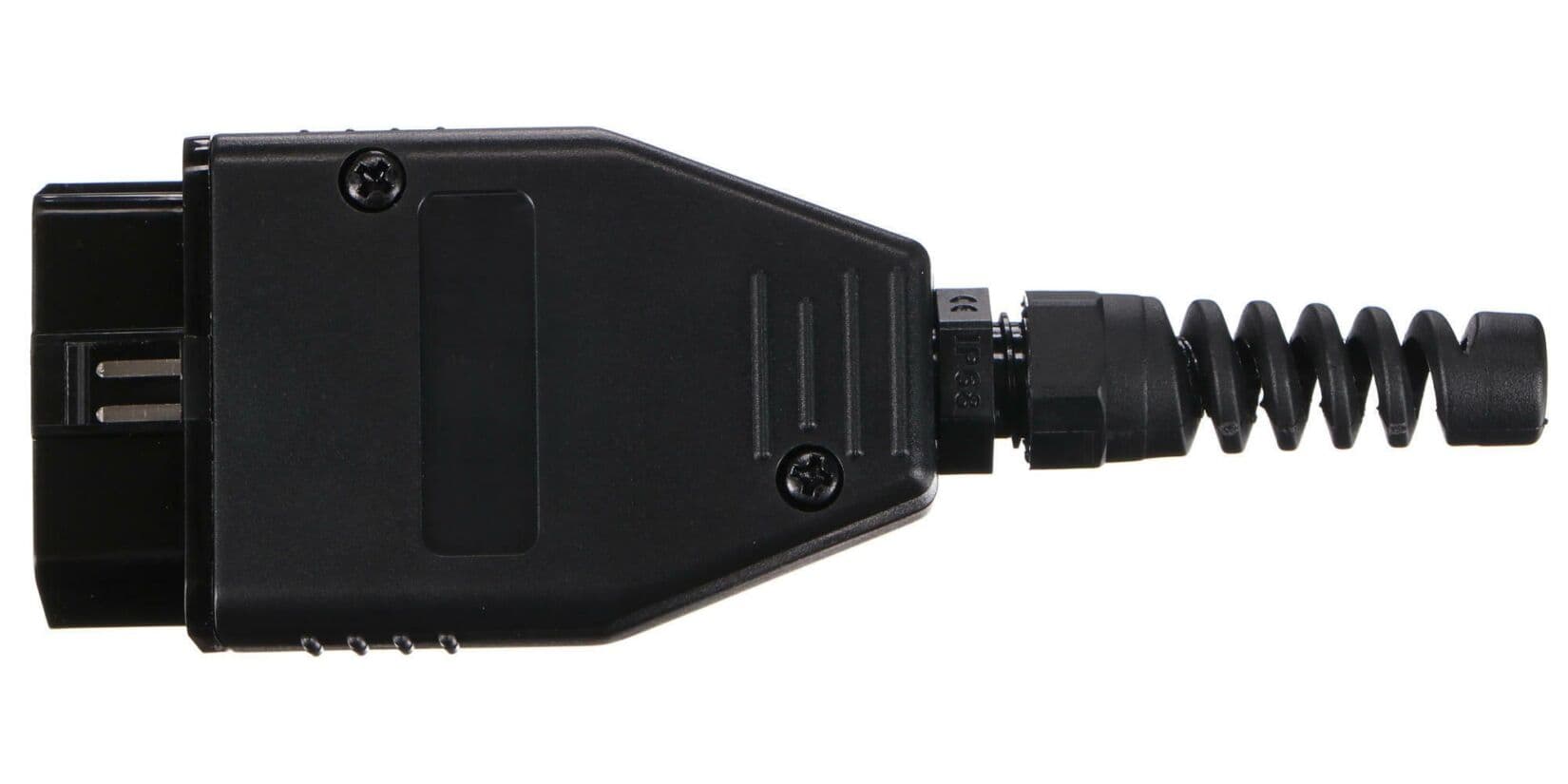 Zástrčka OBD-II s 16 piny pro montáž vlastního kabelu MECHANIC CABLE 29, černá SIXTOL - náhled 1
