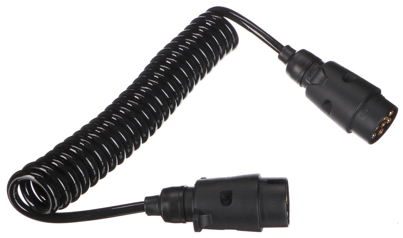 Propojovací spirálový kabel zástrčky tažného zařízení TRAILER CABLE 3, 7-7pin, 3m SIXTOL - náhled 5