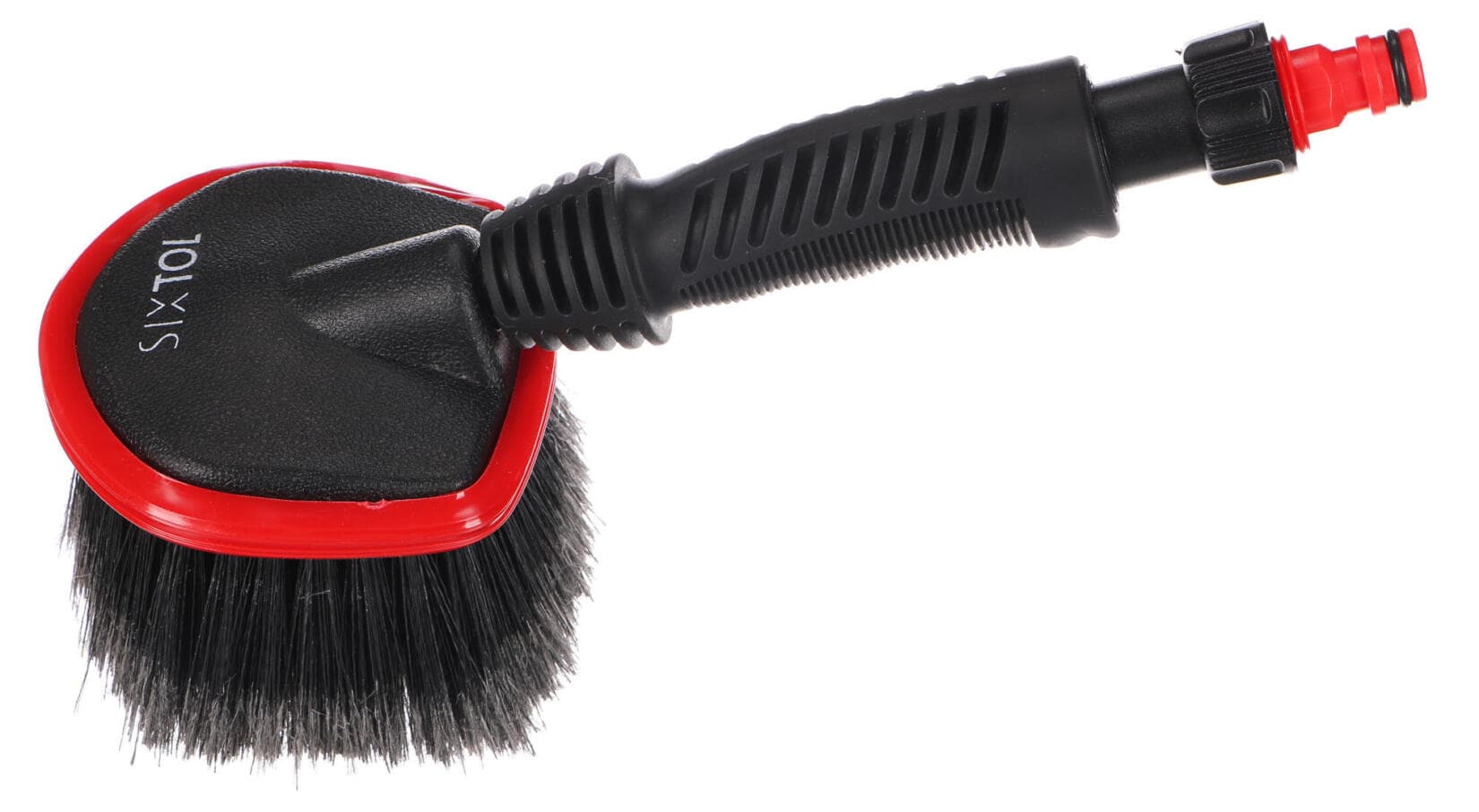 Krátký průtokový kartáč na mytí auta CAR DETAILING WASH BRUSH 2 SIXTOL - náhled 2