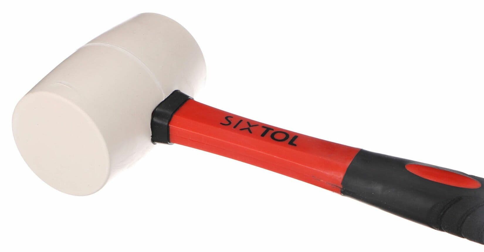 Gumová palička TPR HAMMER 450, bílá, 450g, 330mm SIXTOL - náhled 3