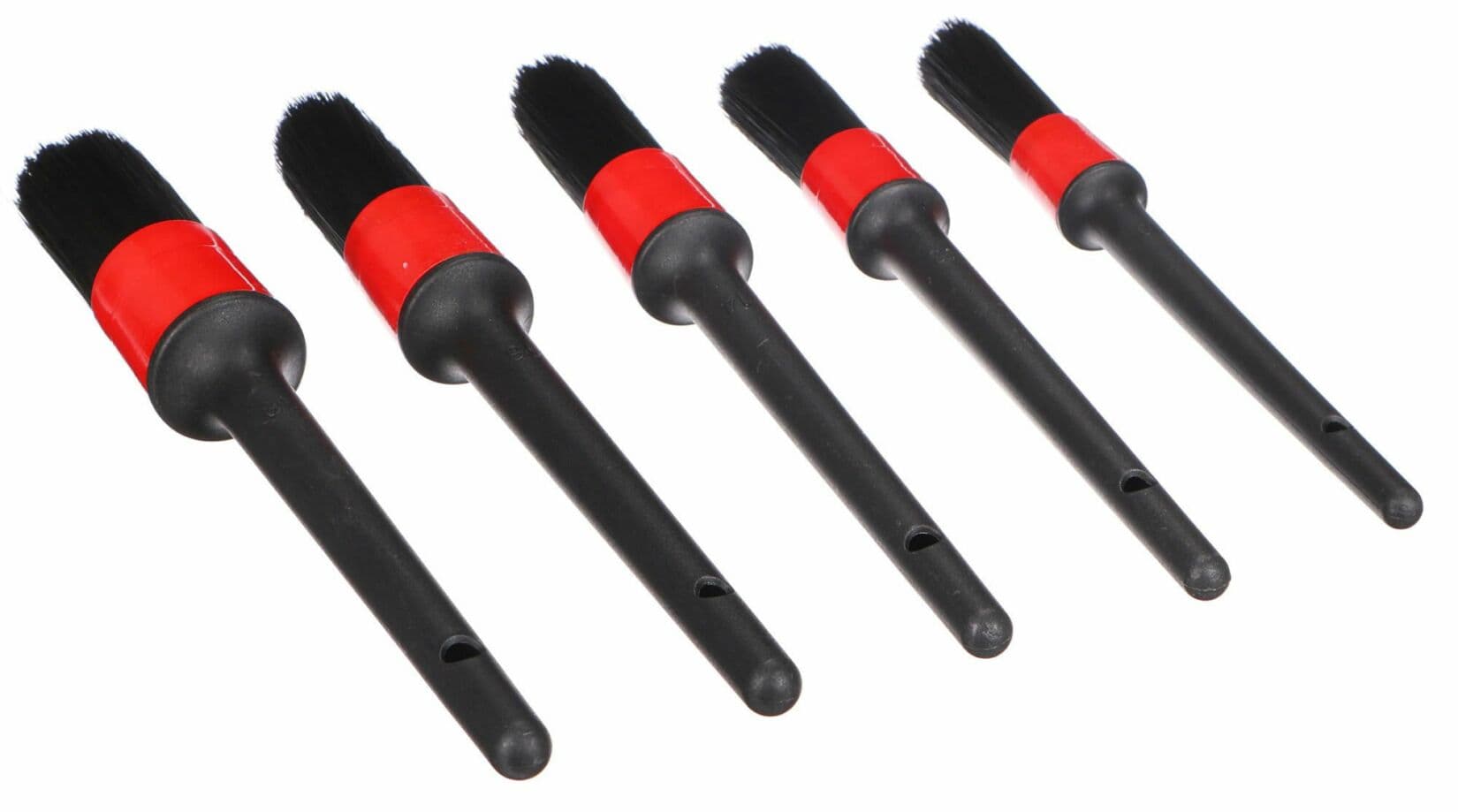 Sada měkkých precizních štětců pro čištění auta CAR DETAILING BRUSH 5 SOFT, 5ks SIXTOL - náhled 2