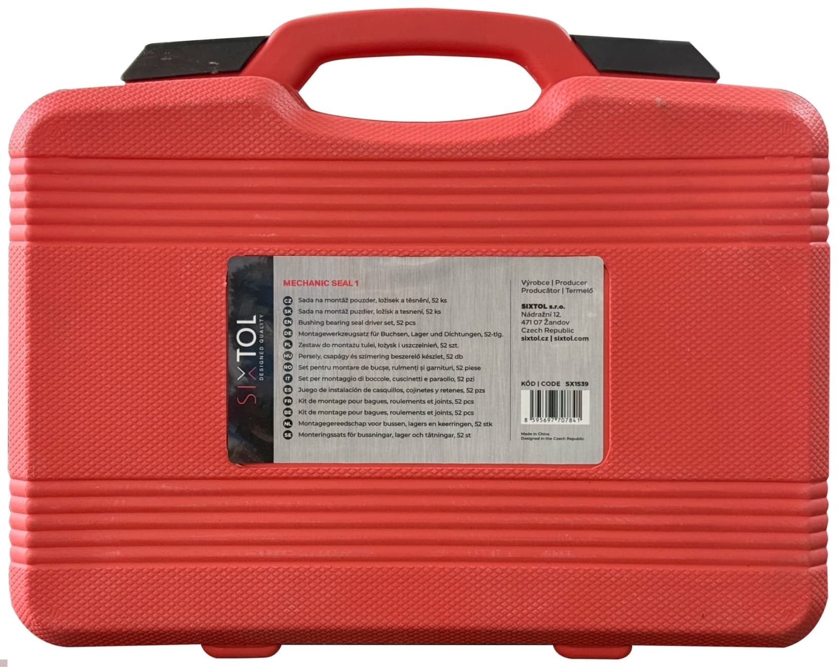 Sada na montáž pouzder, ložisek a těsnění MECHANIC SEAL 1, 52 ks SIXTOL - náhled 5