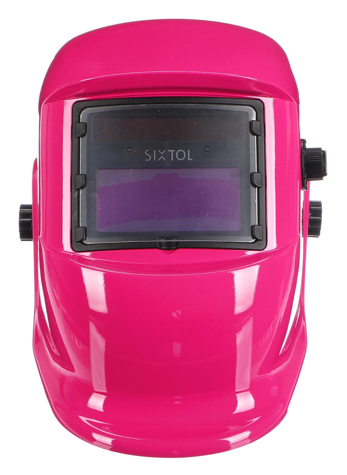 Svářecí kukla samostmívací WELDING MASK 4, růžová SIXTOL - náhled 2