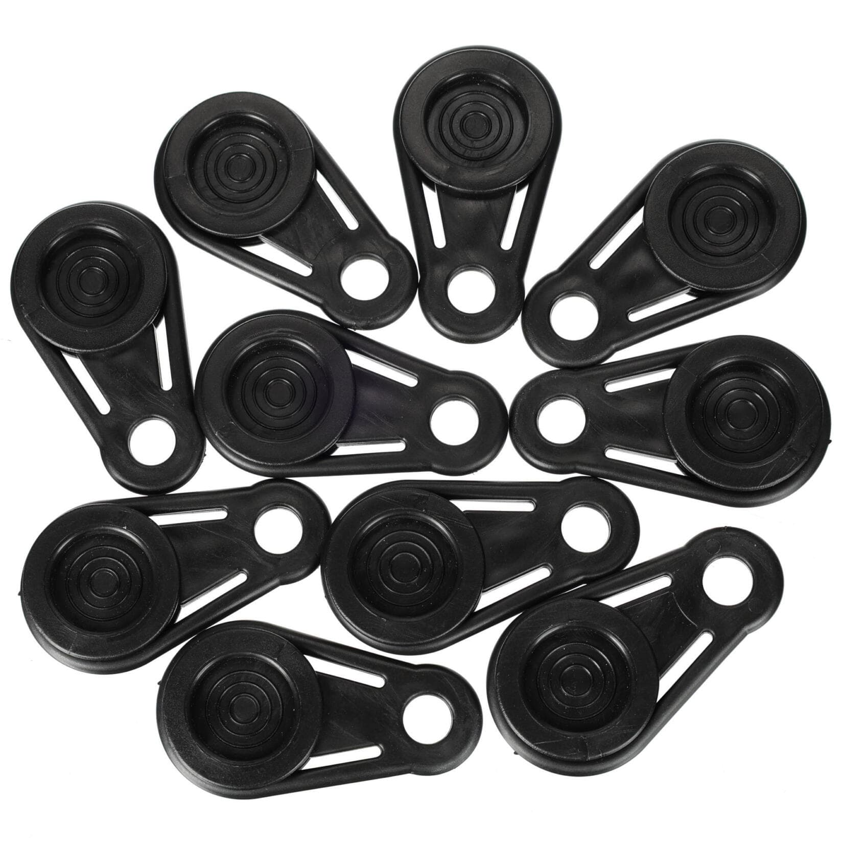 Sada úchytů s okem pro upevnění plachty TRAILER TARP HOOK SET 1, 10ks SIXTOL - náhled 2
