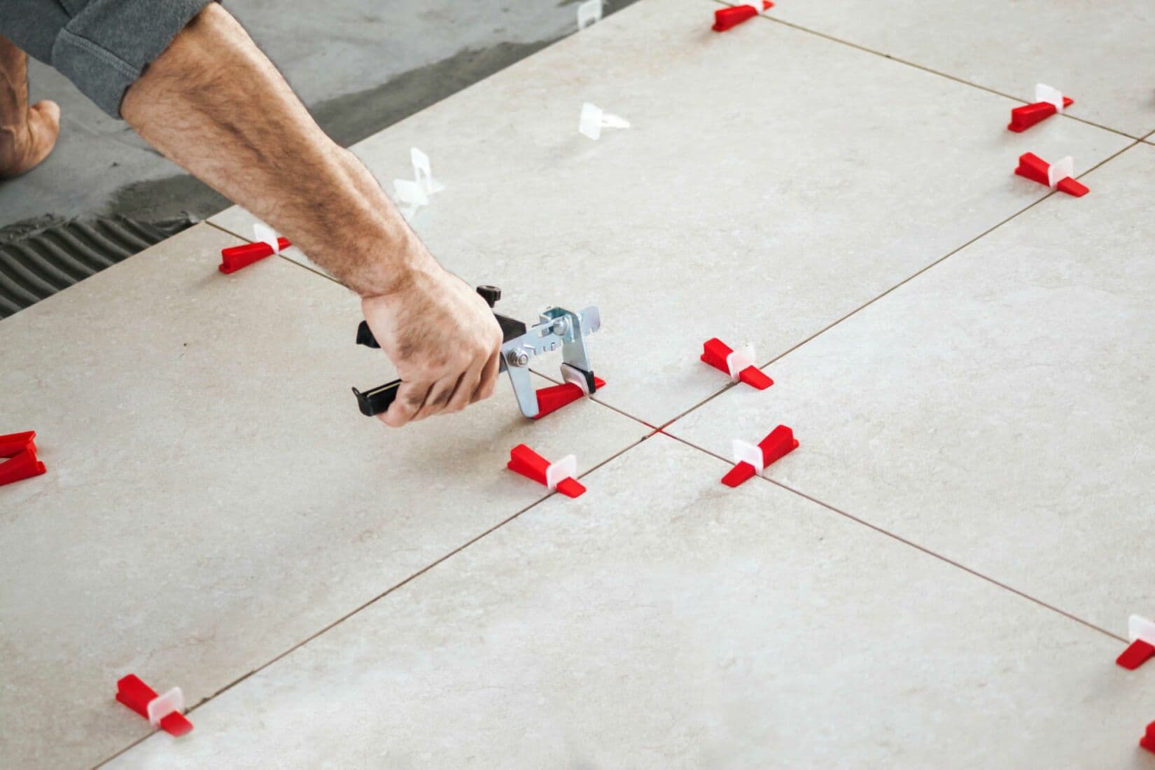 Sada nivelačních spon LEVEL SYSTEM T-HOLD 3mm, 200ks SIXTOL - náhled 4