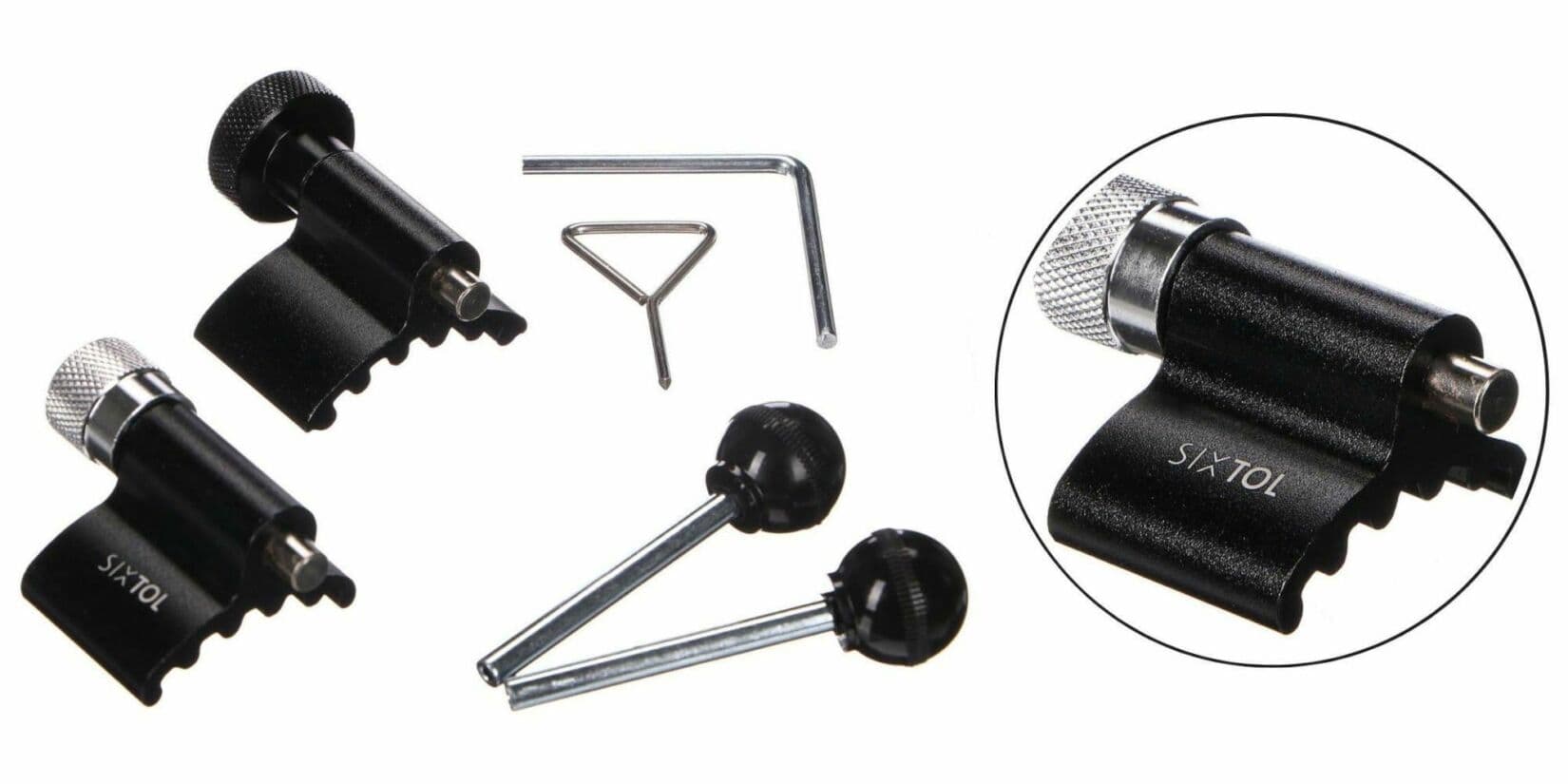 Přípravek pro časování naftových motorů MECHANIC ENGINE TIMING 6, VAG TDI, 6ks SIXTOL - náhled 2