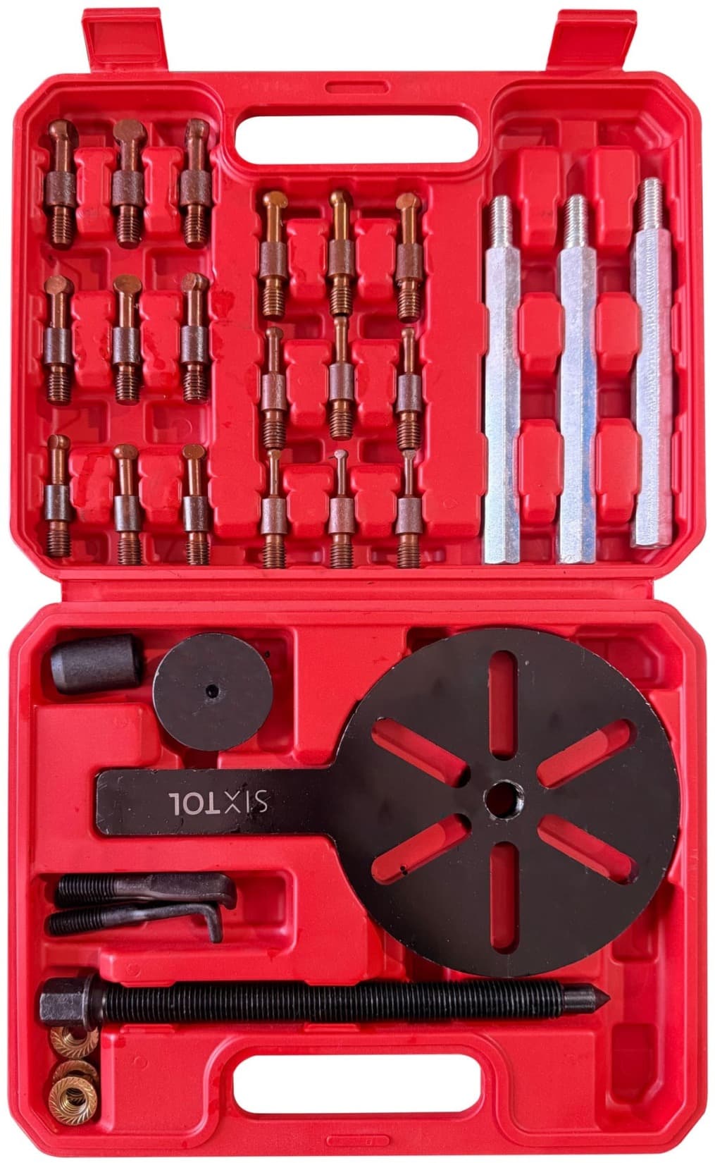 Sada s tříramenným stahovákem vnitřních ložisek MECHANIC BEARING PULLER 4 SIXTOL - náhled 2