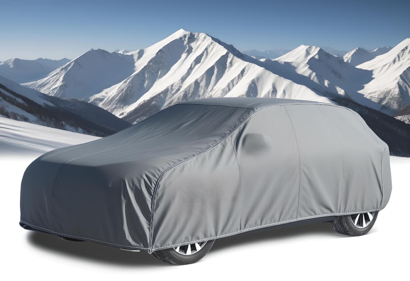 Ochranná plachta na auto CAR COVER PREMIUM SUV XL SIXTOL - náhled 2