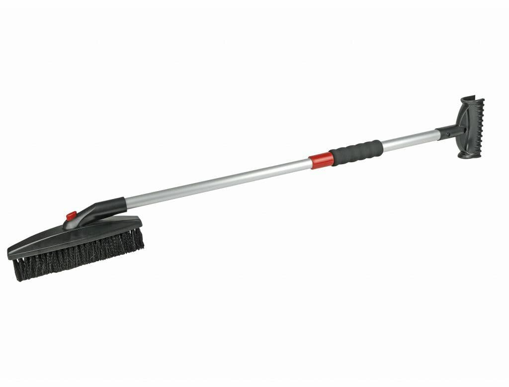 Škrabka na led a sníh Deluxe se smetáčkem 60-90 cm - náhled 3