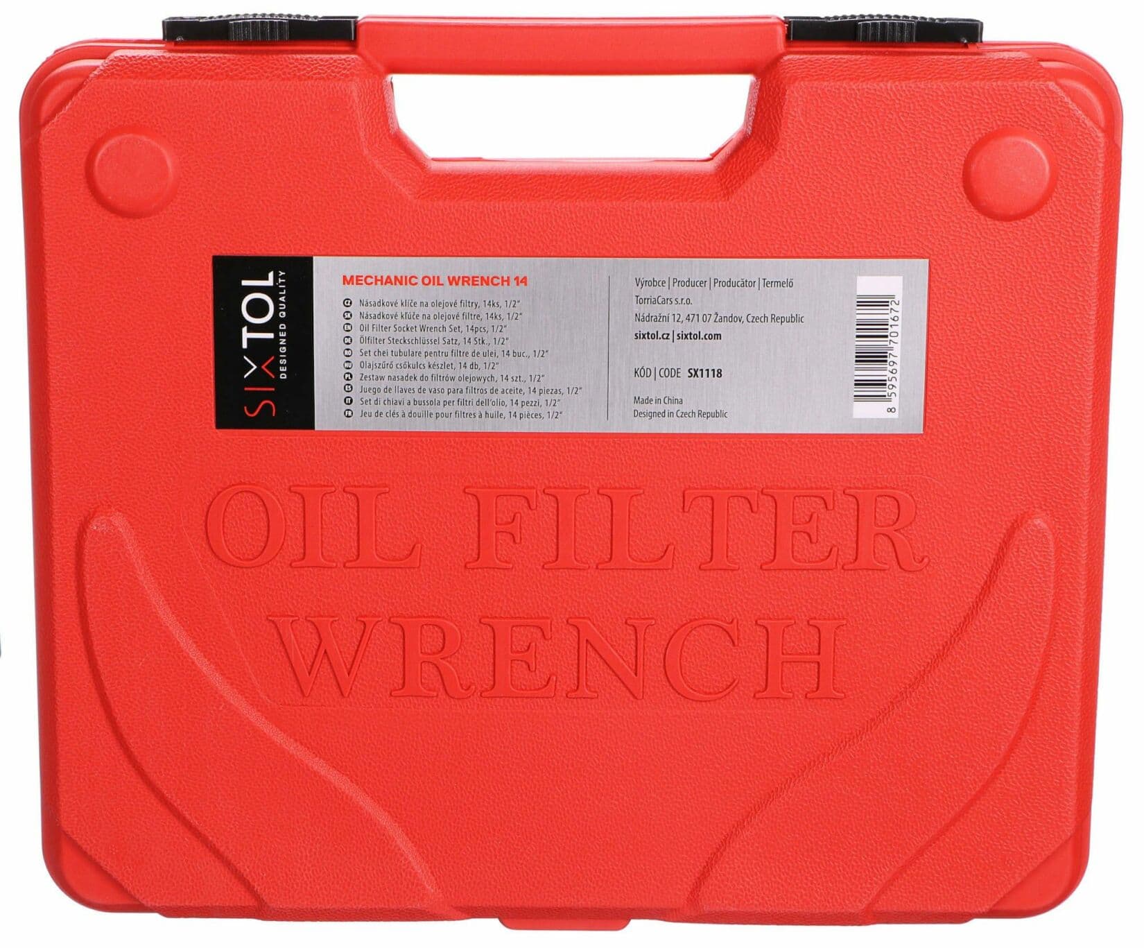 Násadkové klíče na olejové filtry MECHANIC OIL WRENCH 14, 1/2" SIXTOL - náhled 3