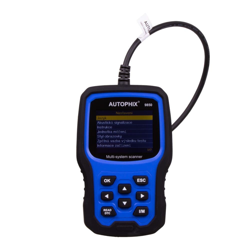 Autodiagnostika Autophix 9850 OBDII pro Peugeot, Citroen - náhled 2
