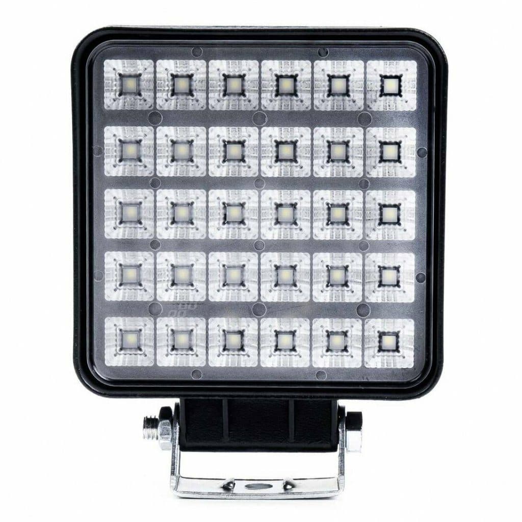 LED pracovní světlo 9-36V 90W 7200lm 110x110x45mm - náhled 3