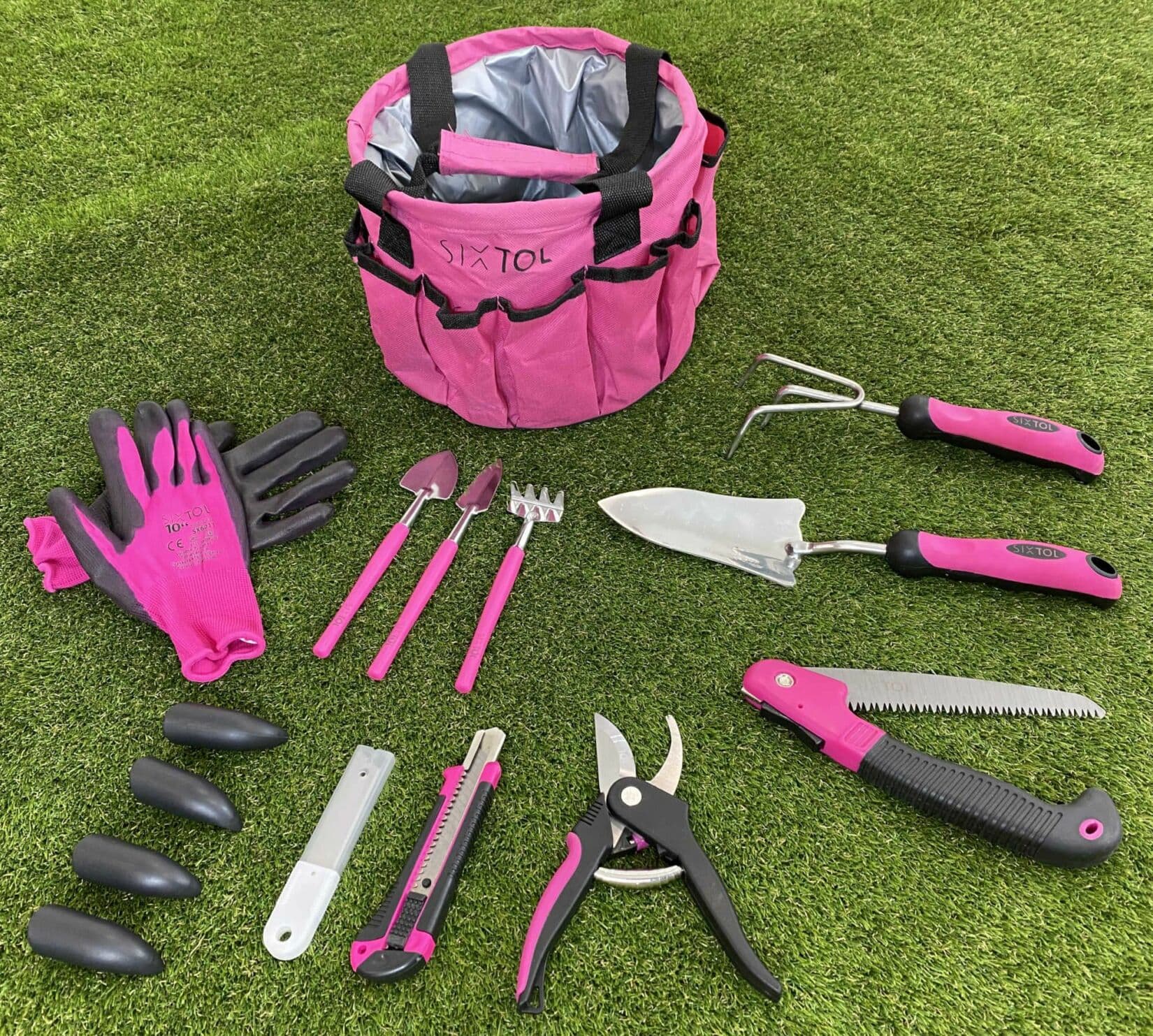 Sada zahradního nářadí GARDEN PINK 10 SIXTOL - náhled 2