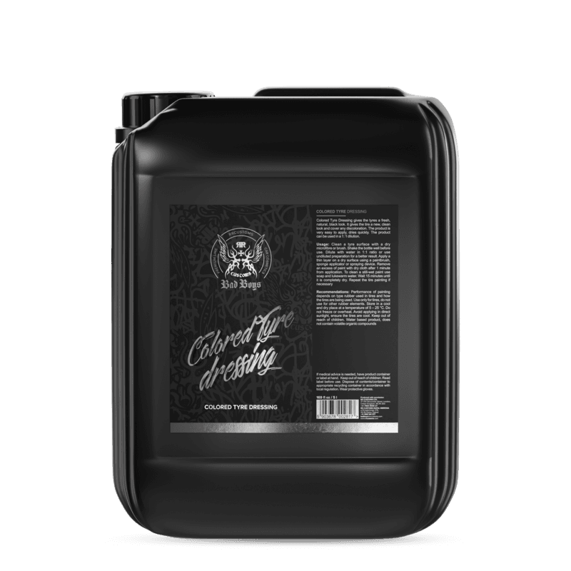 Bad Boys Colored Tyre Dressing - Impregnace pneumatik (5 l)