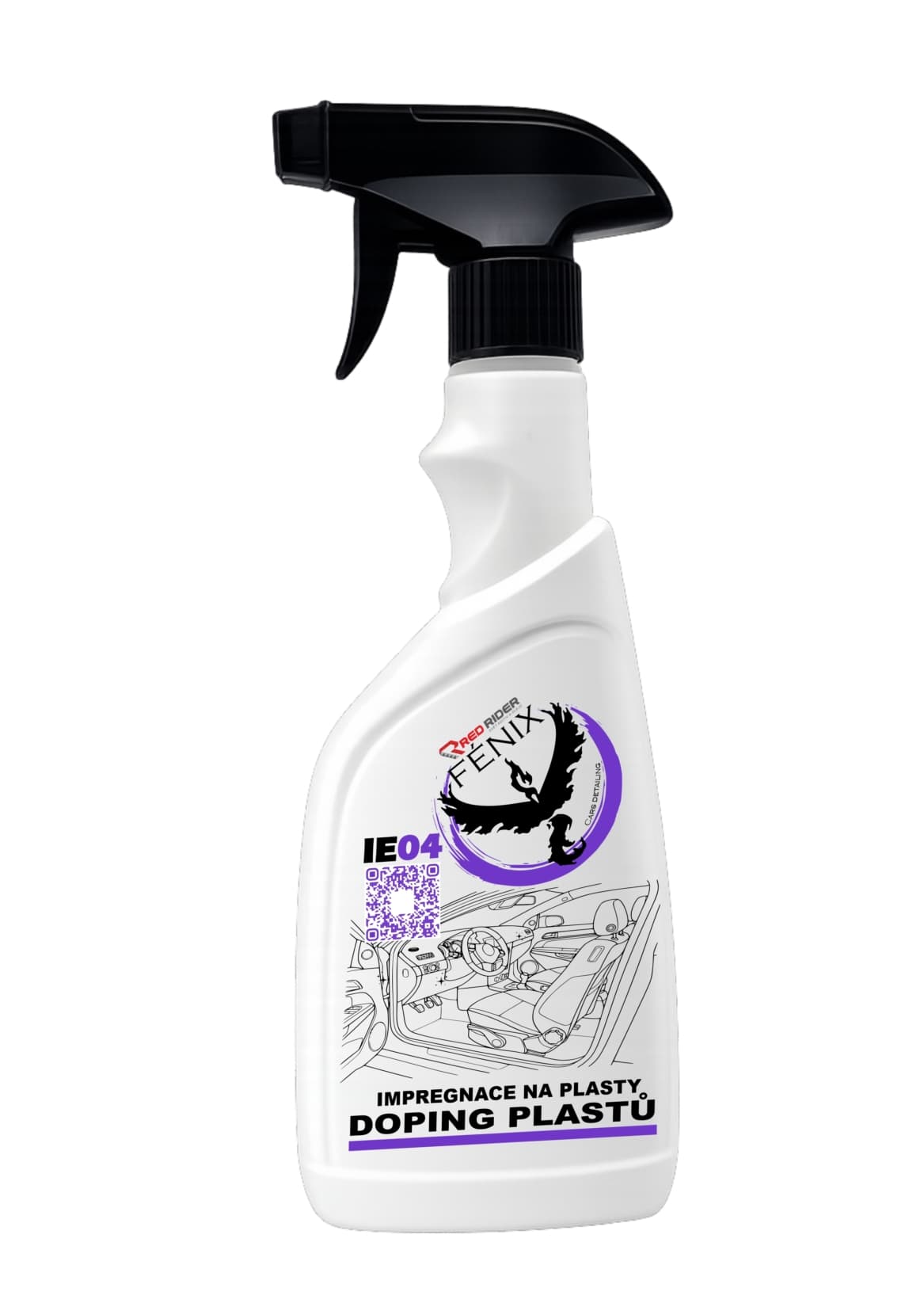 RED RIDER FÉNIX Impregnace na plasty - doping plastů (500 ml)