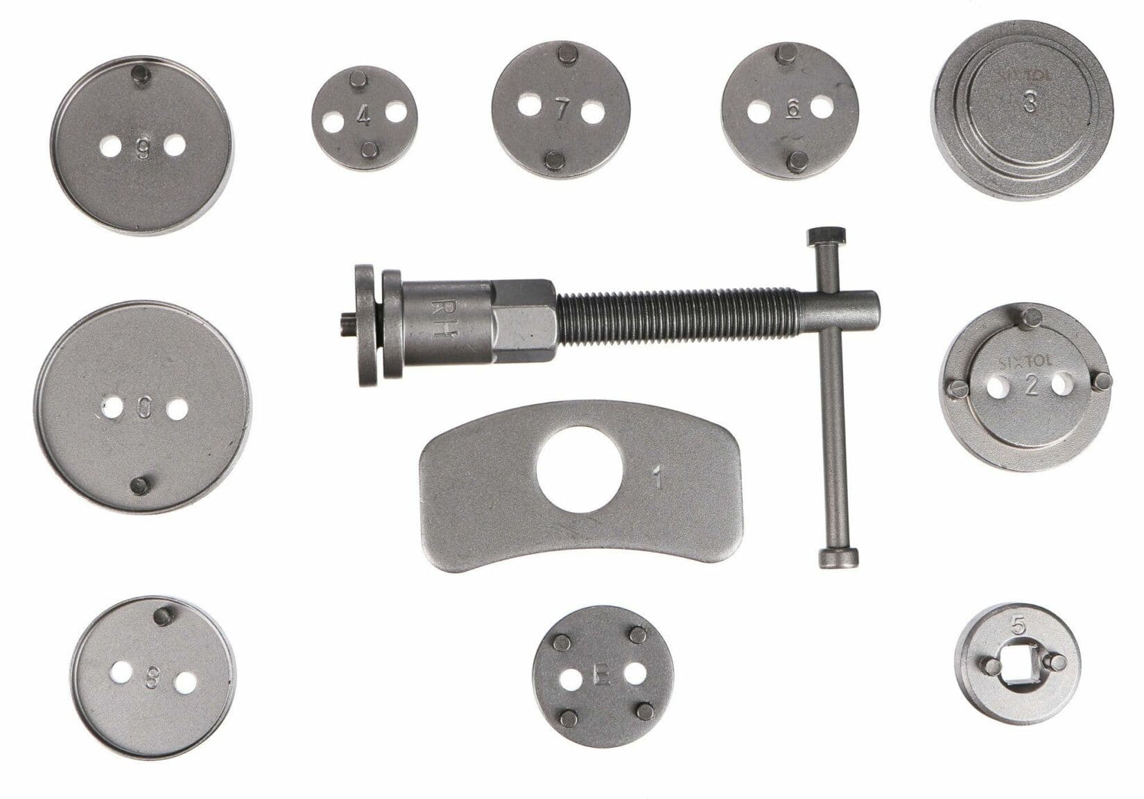 Stlačovák brzdových pístů MECHANIC BRAKE SET BLACK 12, sada 12ks SIXTOL - náhled 5