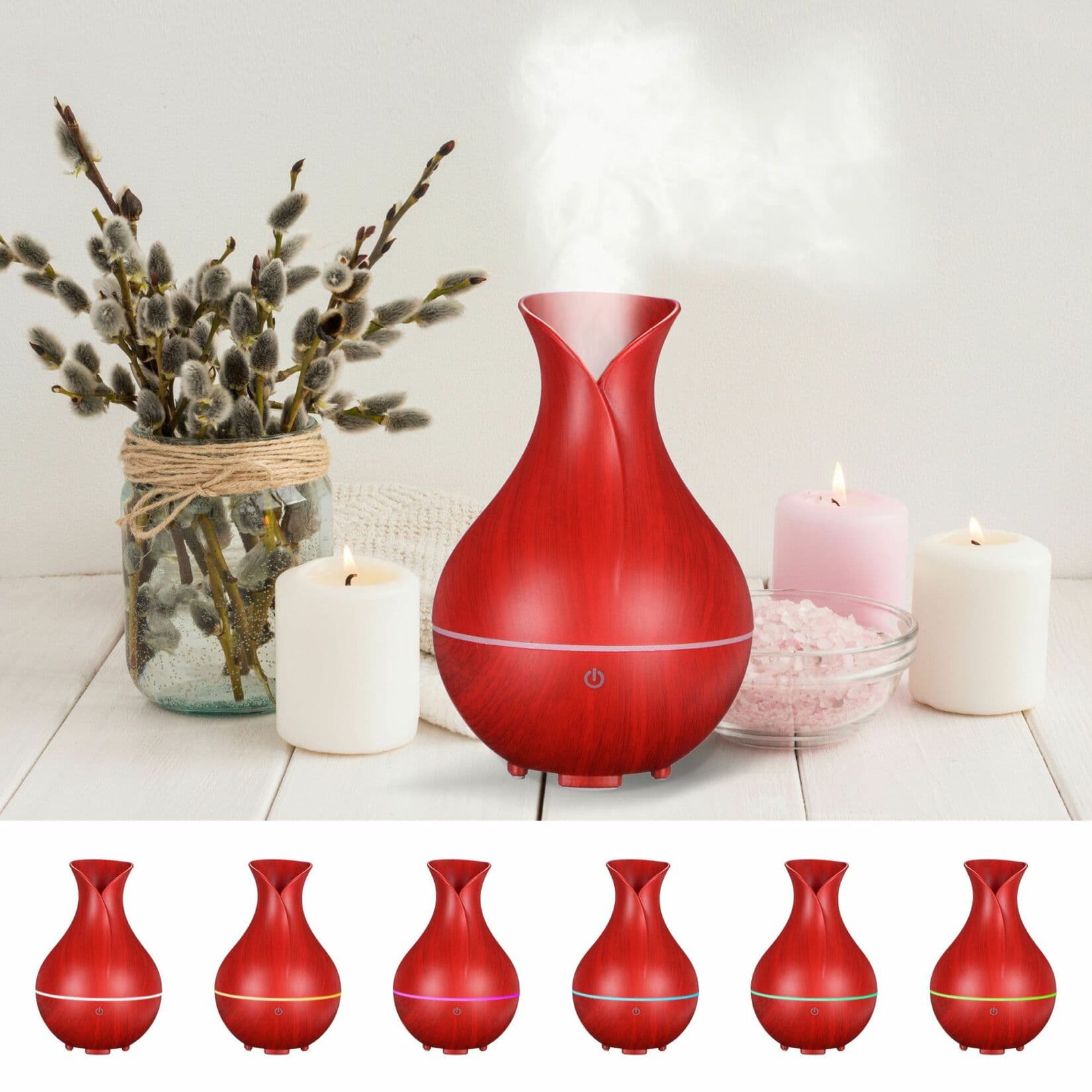 Aroma difuzer Bloom červené dřevo 200ml SIXTOL - náhled 5