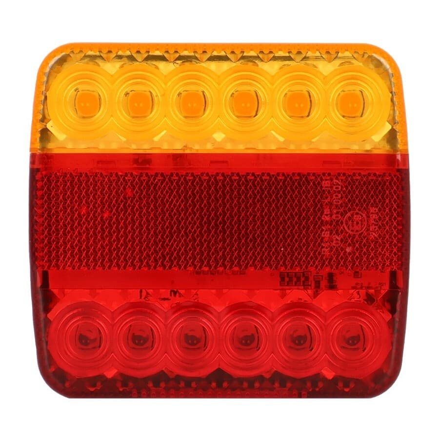 2x LED sdružená magnetická zadní světla s bezdrátovým připojením, 32 LED, ECE R10, IP67 - náhled 2