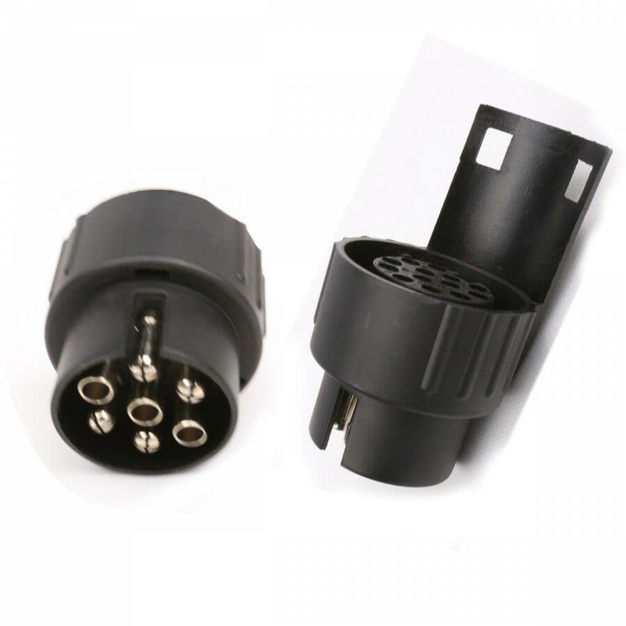 Redukce zásuvky mini - 7/13.pin 12/24V pvc - náhled 5