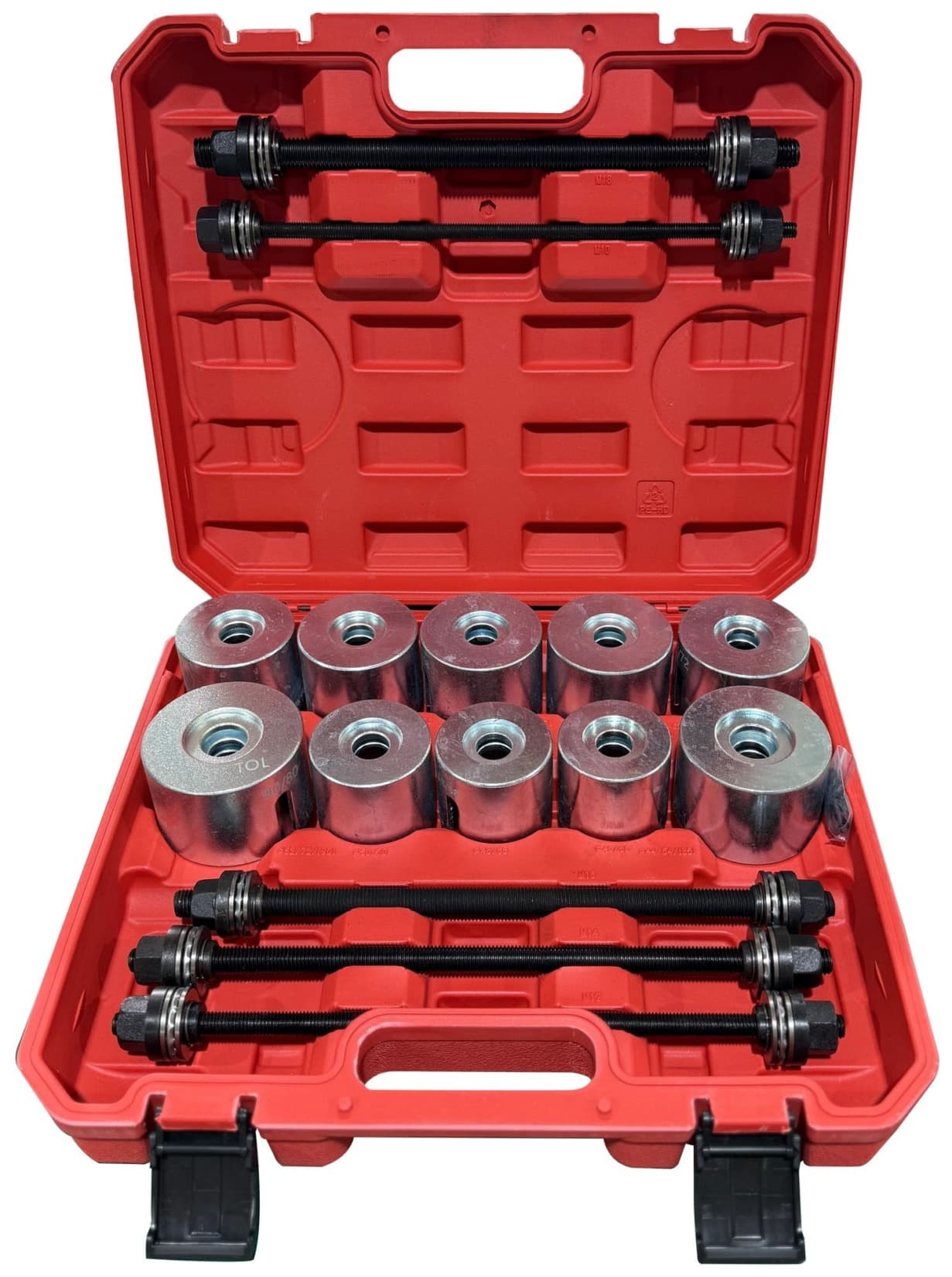 Sada na lisování a stahování ložisek a pouzder MECHANIC PULLER SET 3, 27 ks SIXTOL