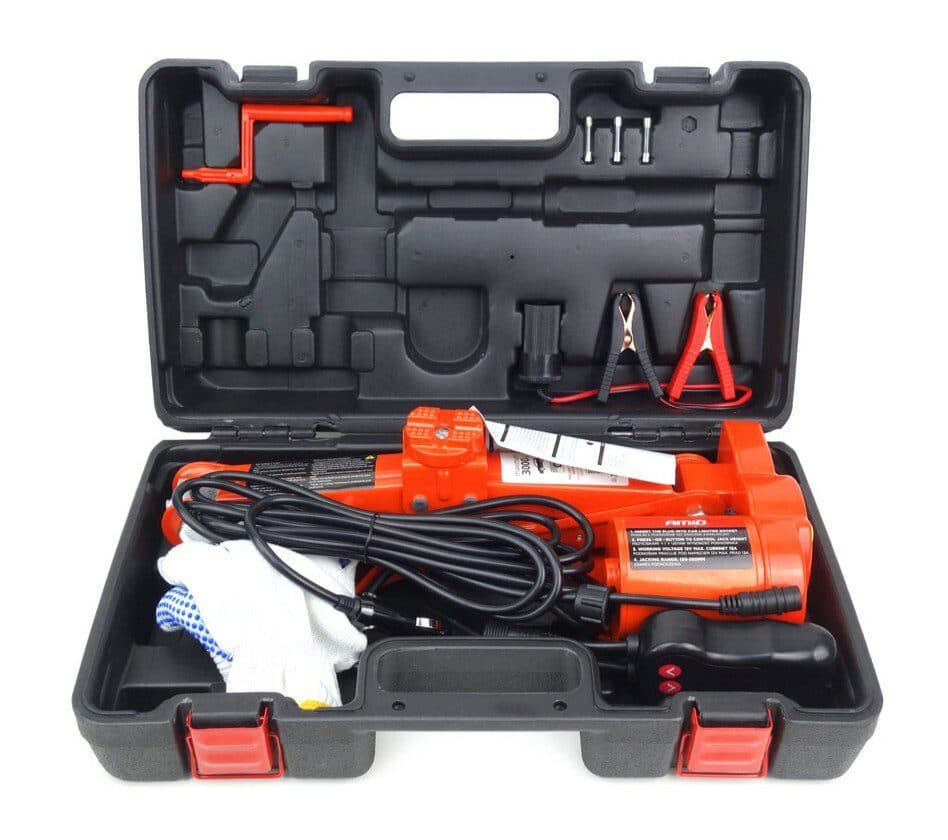 Elektrický trapézový zvedák AMIO 3T 12V TUV - náhled 2