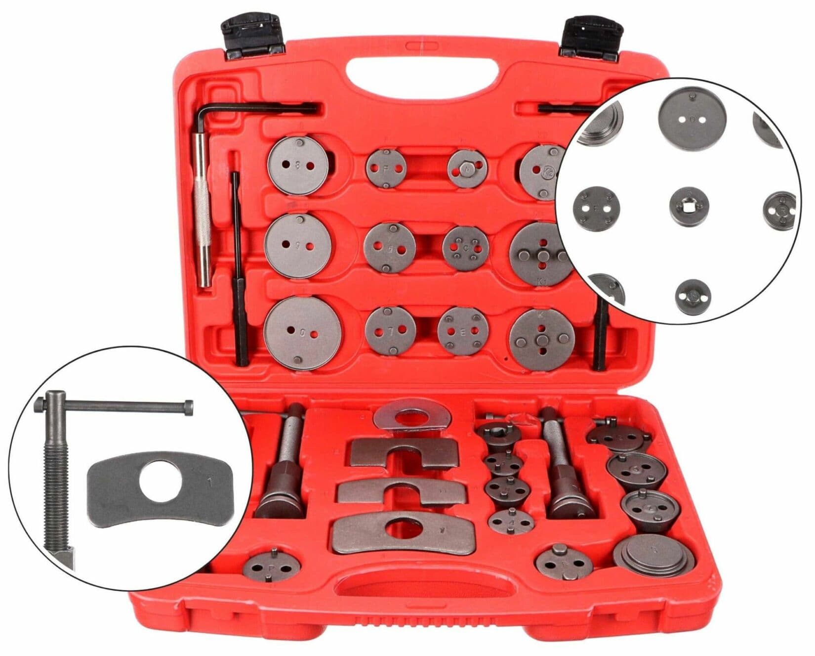 Stlačovák brzdových pístů MECHANIC BRAKE SET 35, sada 35ks SIXTOL - náhled 2