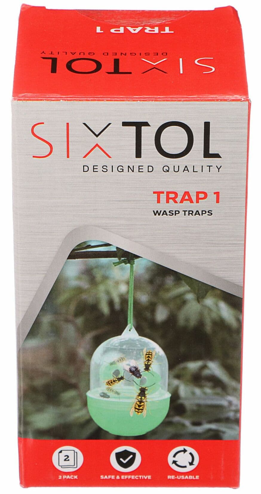 Lapač vos závěsný GARDEN TRAP 1, 8x12cm, 2ks SIXTOL - náhled 5