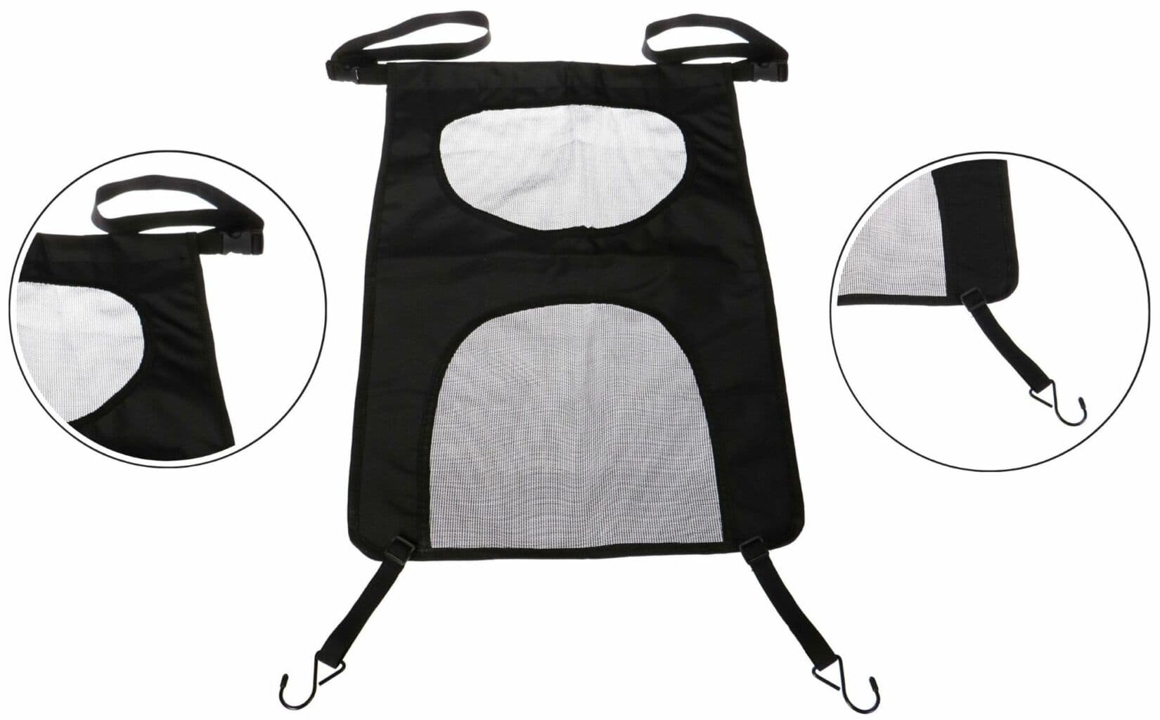 Ochranná síť mezi přední sedačky CAR NET CHARLIE, 70 x 47 cm SIXTOL - náhled 3