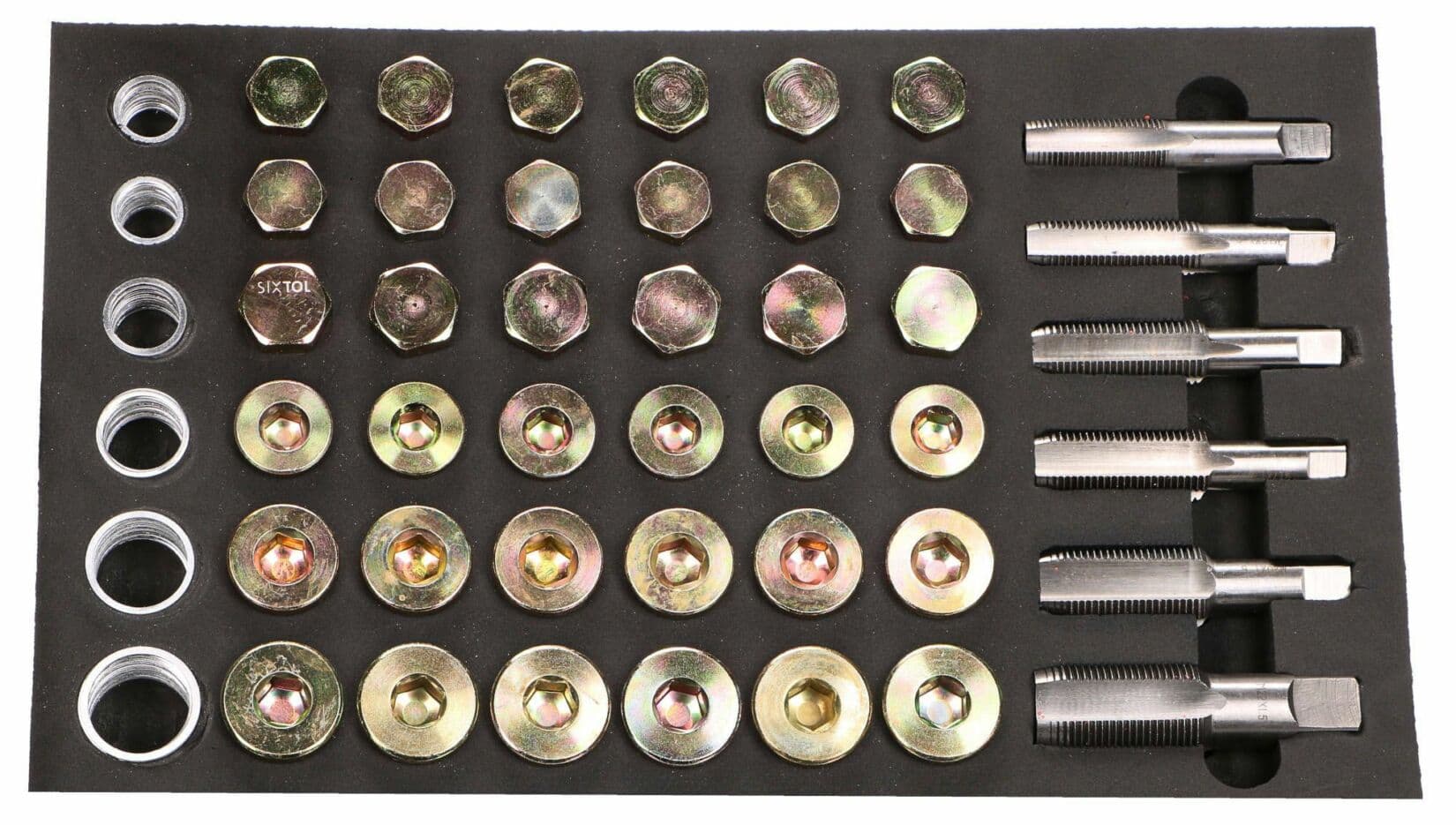 Sada na opravu závitů olejových van MECHANIC OIL PAN SET 114 SIXTOL - náhled 2