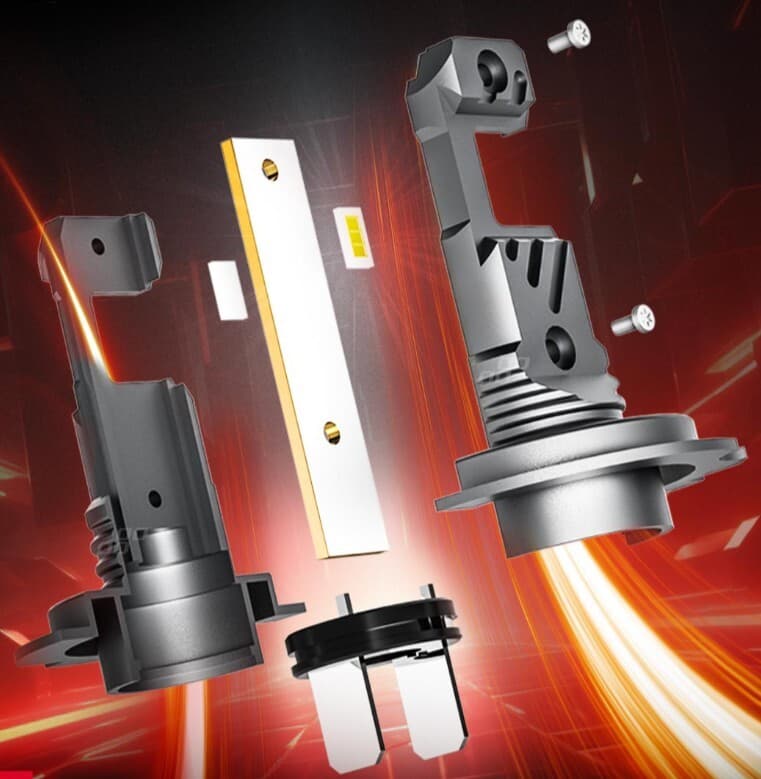 LED autožárovky H7 H18 bílá Canbus, 12V, 60W, 5600 lm - 2 ks - náhled 3