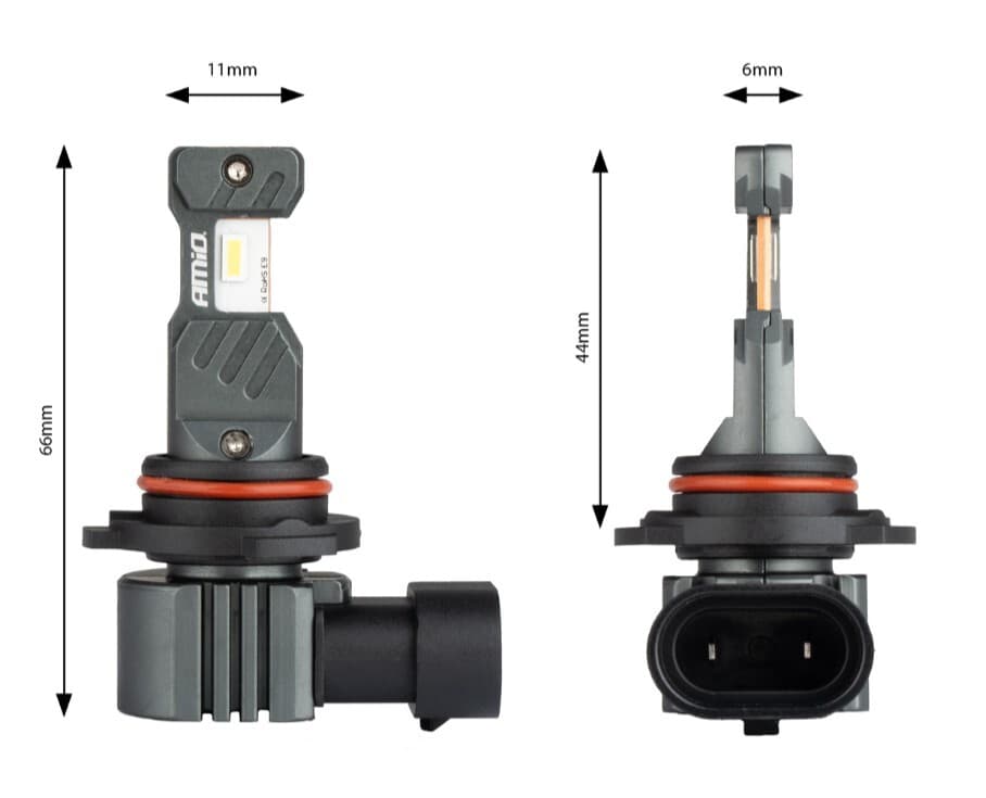 LED autožárovky HIR2 bílá Canbus, 12V, 60W, 5600 lm - 2 ks - náhled 4
