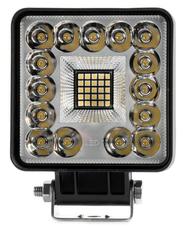 LED pracovní světlo 9-36V 96W 8000lm 110x110x38mm - náhled 3