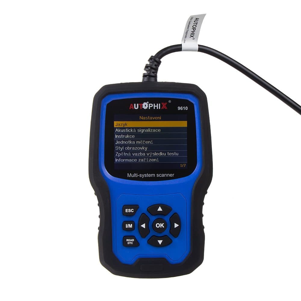 Autodiagnostika Autophix 9610 OBDII pro VW, Škoda, Seat, Audi - náhled 4