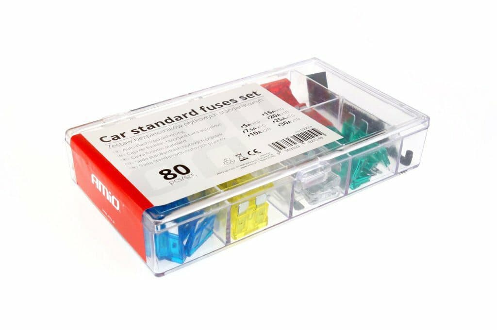 MIDI pojistky nožové sada 80ks - náhled 3