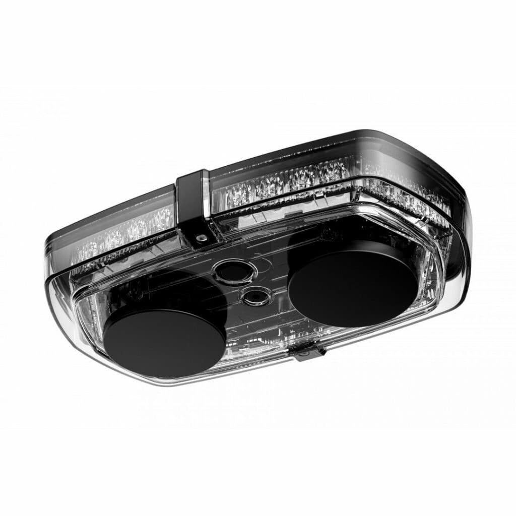 LED oranžová rampa homologovaná 237 x 145 x 45 mm 23W R10 R65 magnet - náhled 3