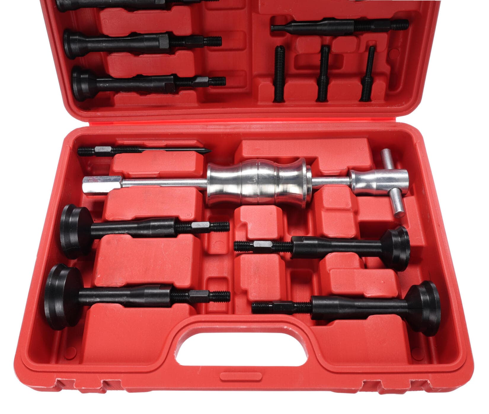 Sada stahováků vnitřních ložisek s kluzným kladivem MECHANIC BEARING PULLER 5, 16 ks SIXTOL - náhled 2