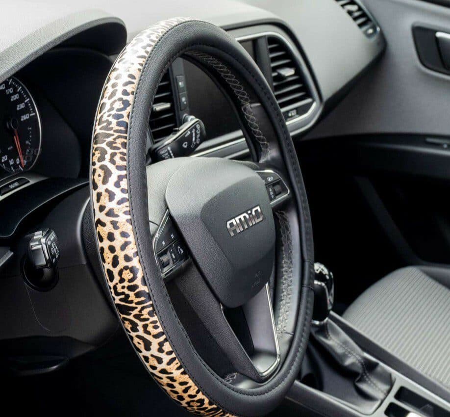 Potah volantu Leopard UNI 37-39cm - náhled 5