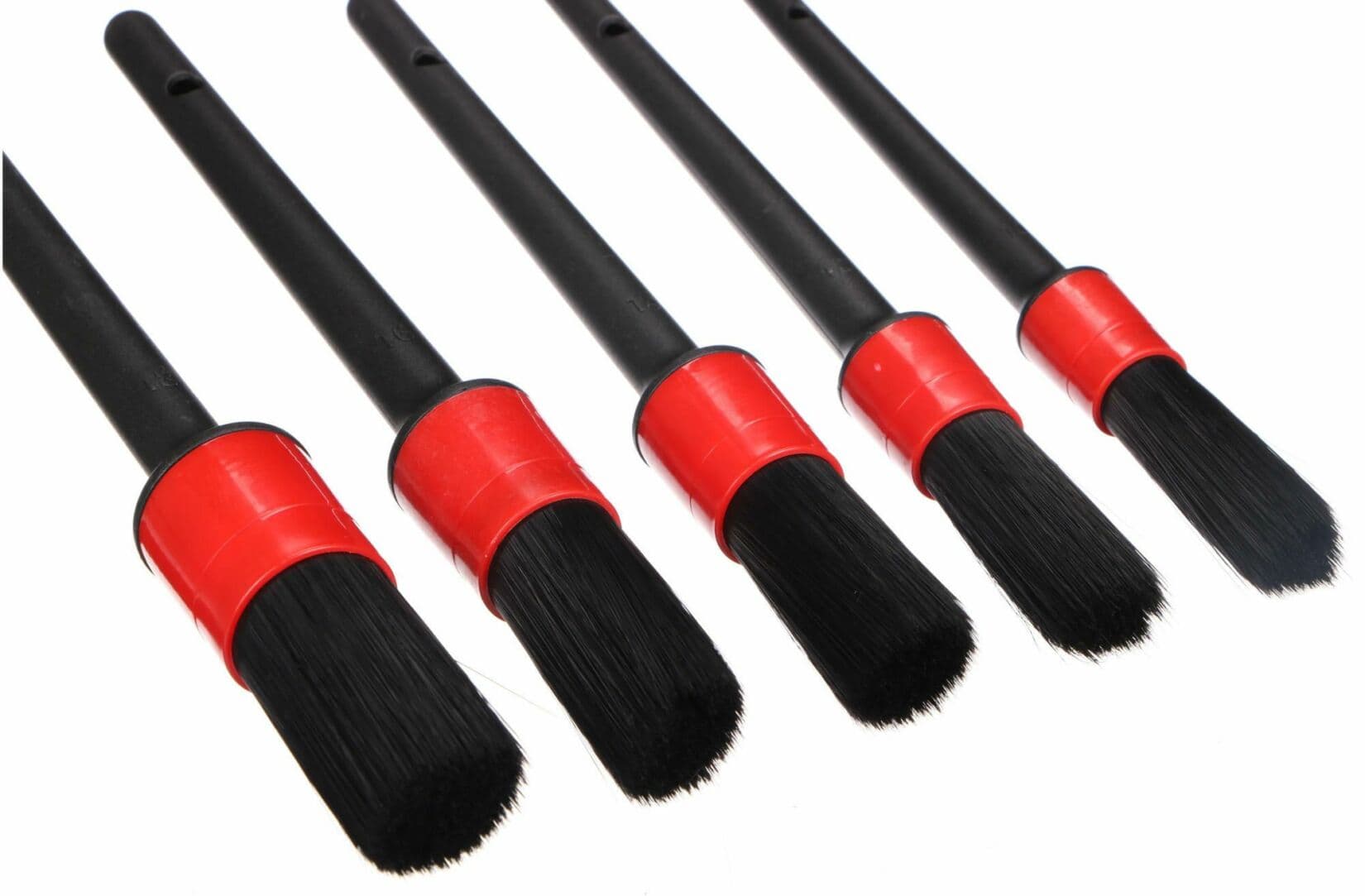 Sada měkkých precizních štětců pro čištění auta CAR DETAILING BRUSH 5 SOFT, 5ks SIXTOL - náhled 4
