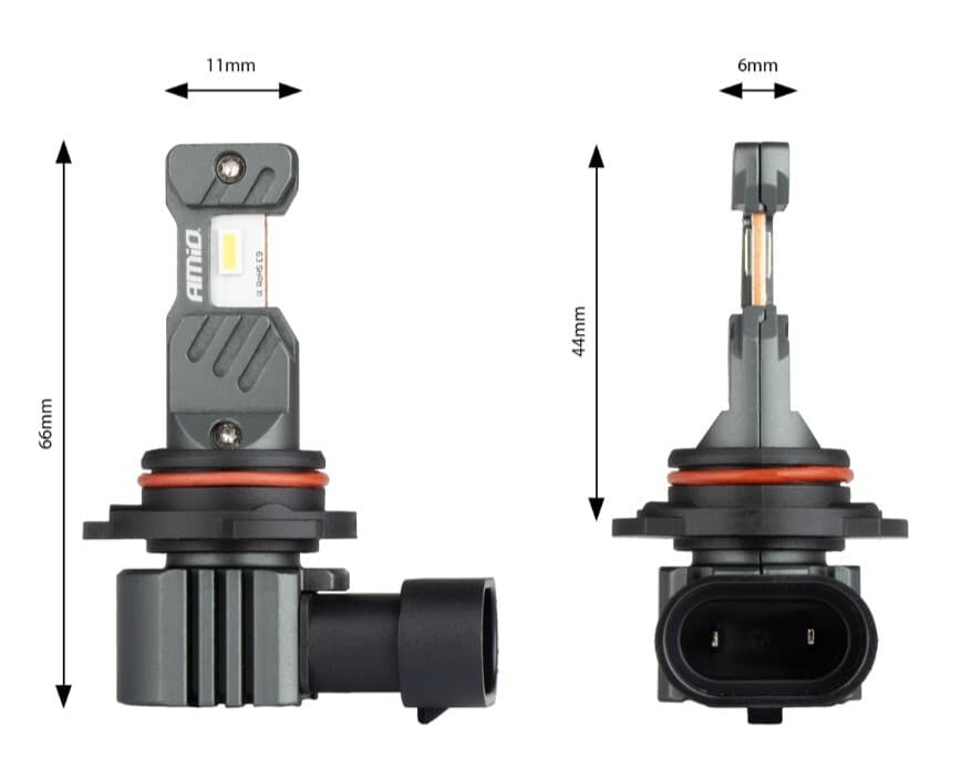 LED autožárovky HB4 9006 bílá Canbus, 12V, 60W, 5600 lm - 2 ks - náhled 4
