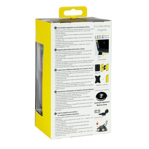 Lampa L72552 Magnetický držák mobilního telefonu Magneto Wireless s bezdrátovou nabíječkou - náhled 5