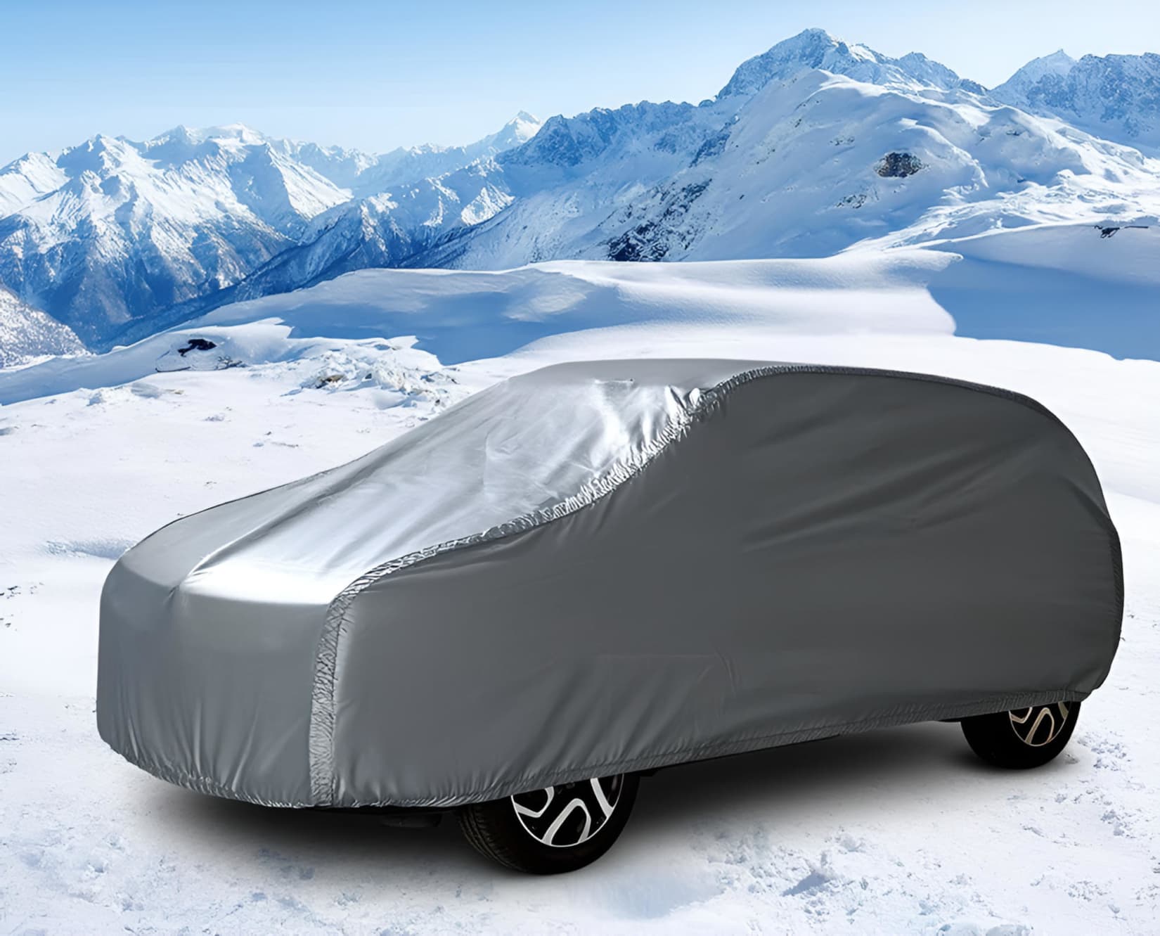 Ochranná plachta na auto CAR COVER BASIC SUV XL SIXTOL - náhled 4