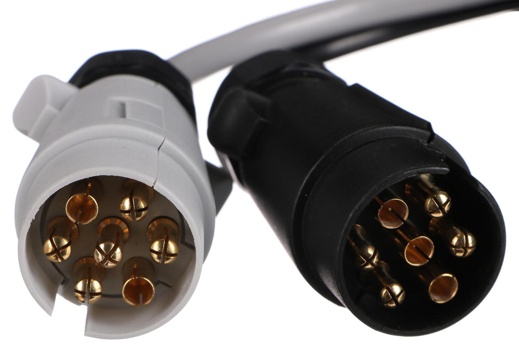 Kabelová redukce zásuvky tažného zařízení TRAILER CABLE 5, ze 13pin na 7pin N+S, 35cm SIXTOL - náhled 2