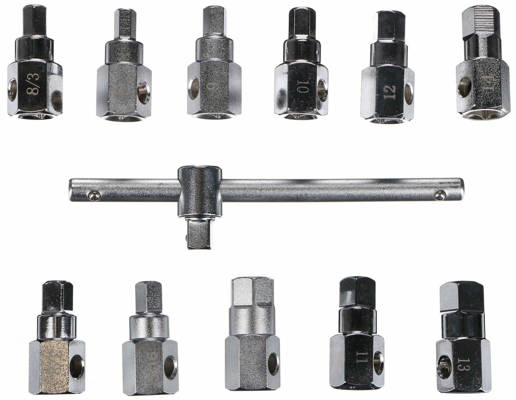 Sada na vypouštění oleje MECHANIC OIL DRAIN SET 12, Hex + čtyřhran, 12ks SIXTOL - náhled 3