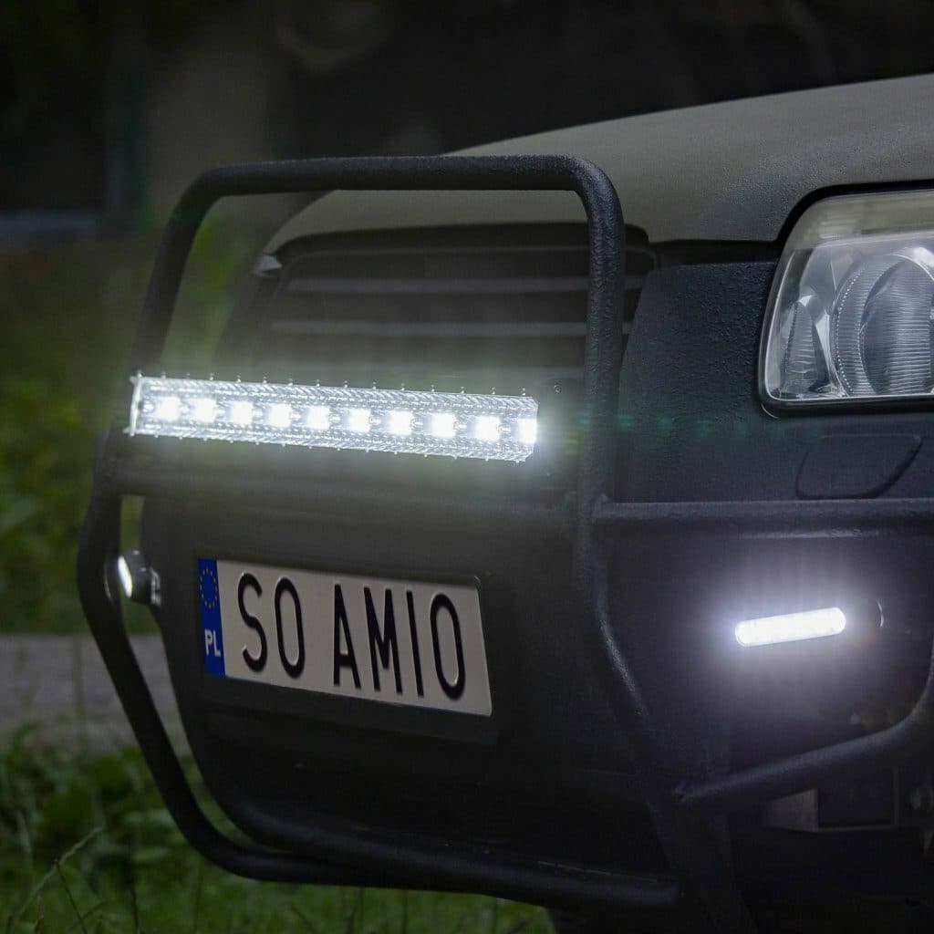 Světla pro denní svícení DRL 12-24V 11,52W 1000lm - náhled 3