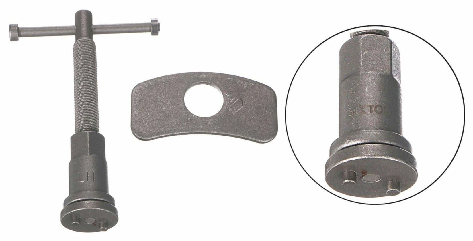 Stlačovák brzdových pístů MECHANIC BRAKE ONE L, levotočivý SIXTOL - náhled 2