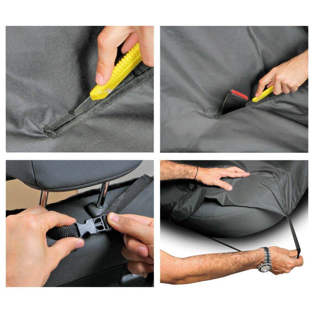 Pracovní potah na zadní sedadla Protector Basic LAMPA 145x117cm - náhled 2