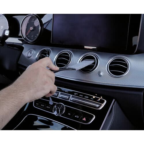 Detailingový štětec na čištění interiéru 2v1 - LAMPA 23x4,5cm - náhled 4